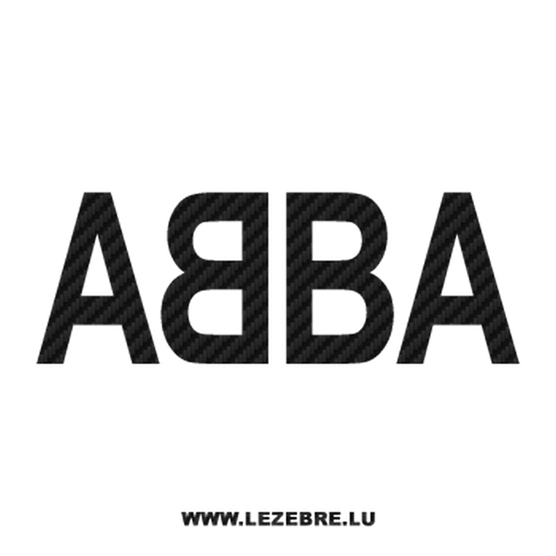 ABBA Carbon Decal