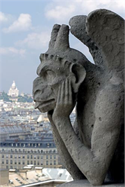 Gargoyle Notre Dame Paris Decoration Decal