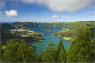 San Miguel Lake in Azores Portugal Decoration Decal