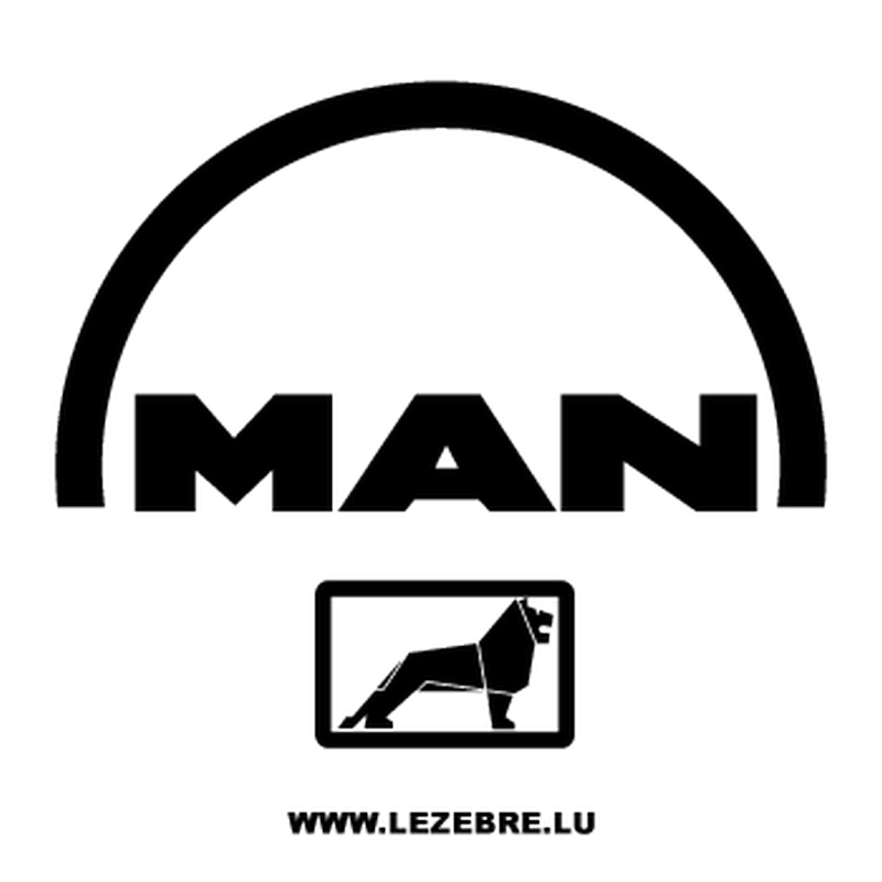 Man logo Decal