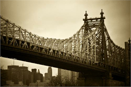 Sticker groß New York Bridge