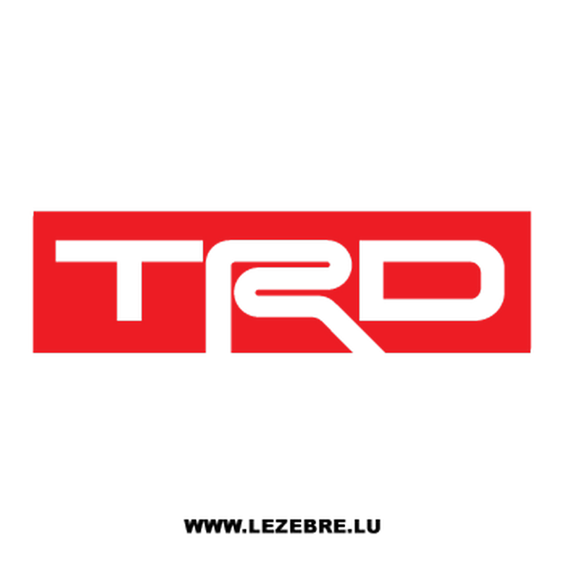 Sticker TRD Logo