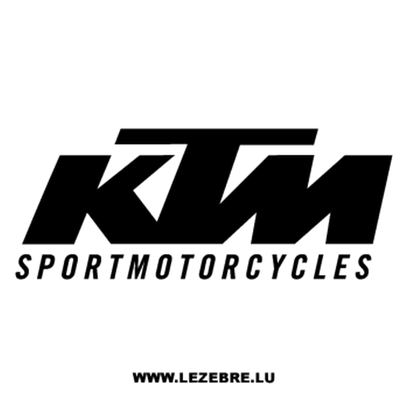 KTM Sportmotorcycles Decal