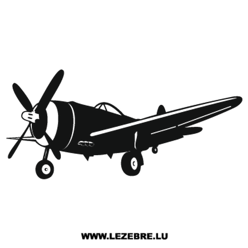 Airplane Decal 3