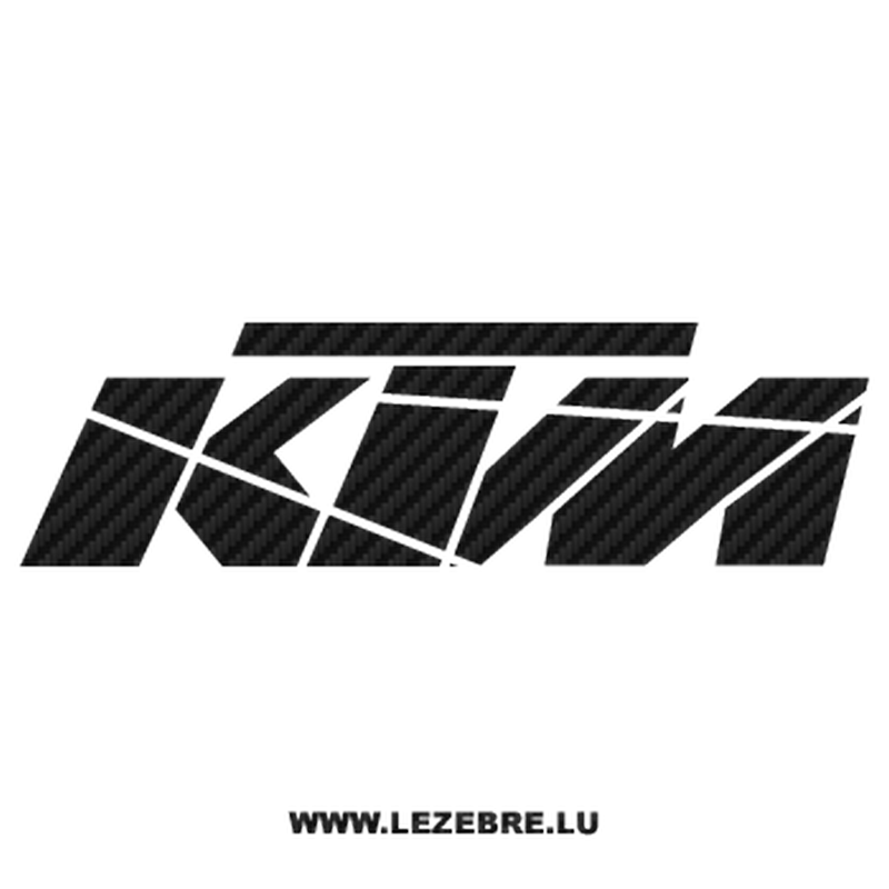KTM Carbon Decal 4