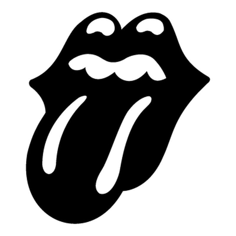 Sticker Rolling Stones Logo
