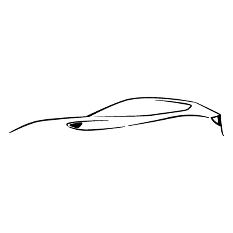 Ferrari FF silhouette 2013 Decal