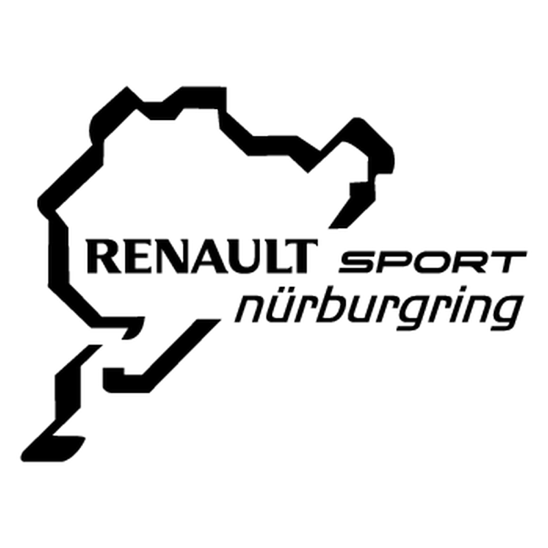 Renault Sport Nürburgring logo Decal