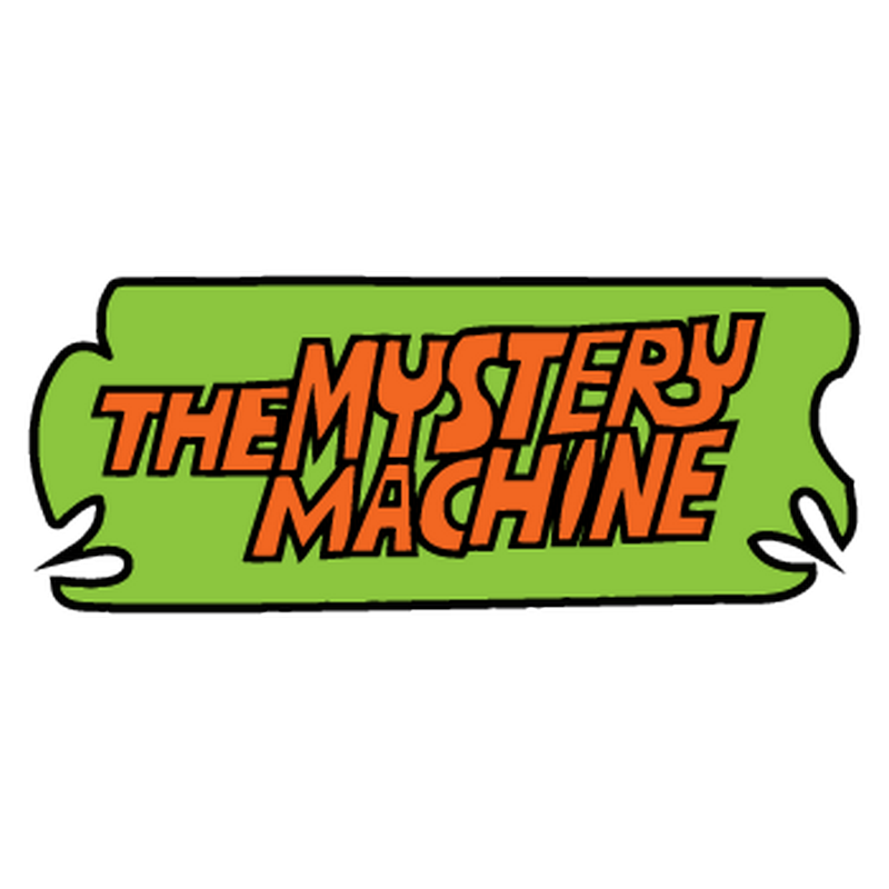 Scooby Doo The Mystery Machine logo Decal