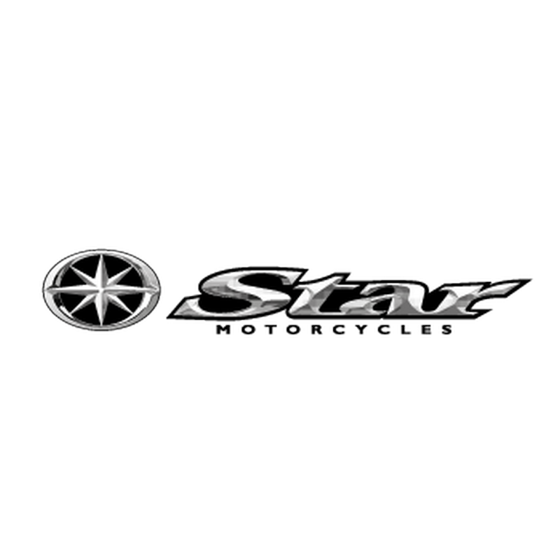 Star motorcycle logo Decal