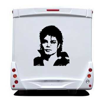 Michael Jackson Camping Car Decal