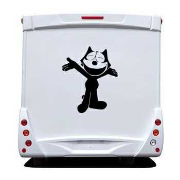 Sticker Camping Car Felix The Cat