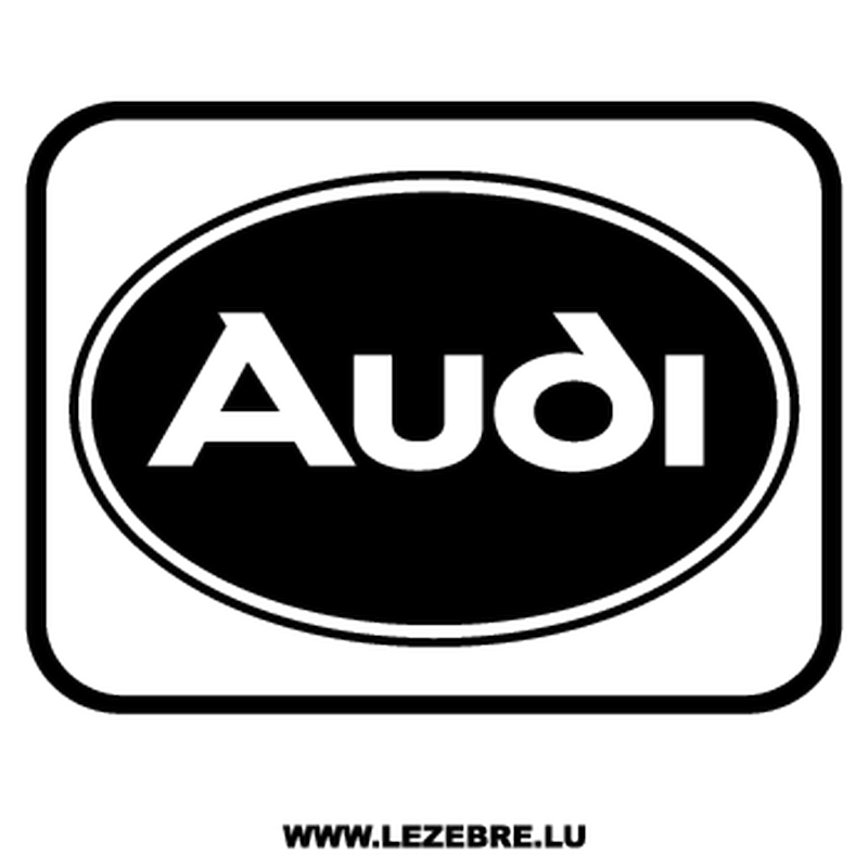 Audi Logo Decal 3