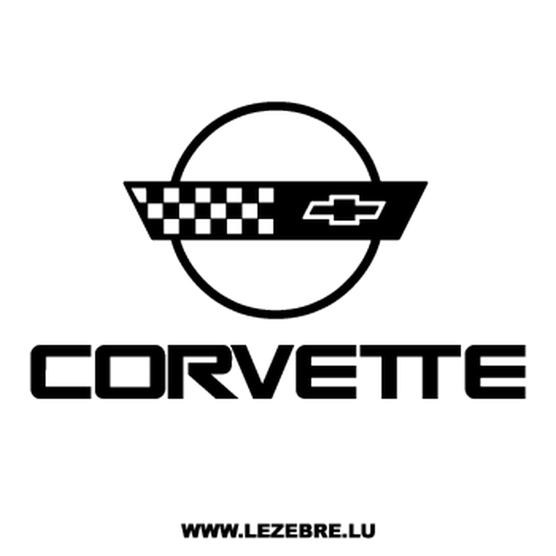Chevrolet Corvette Logo Decal 3