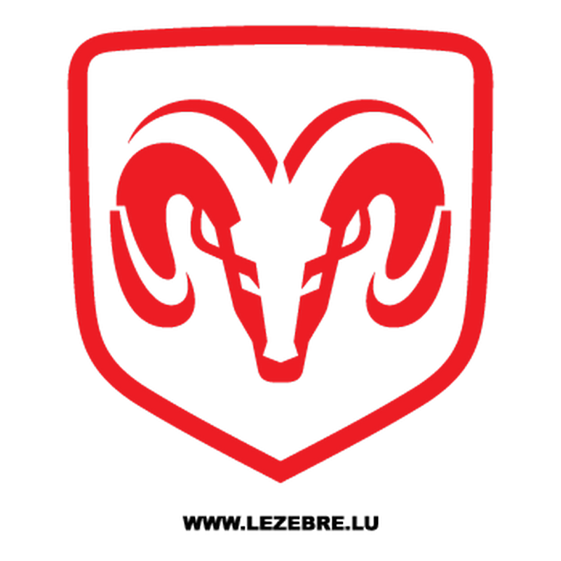 Dodge Logo Decal 2