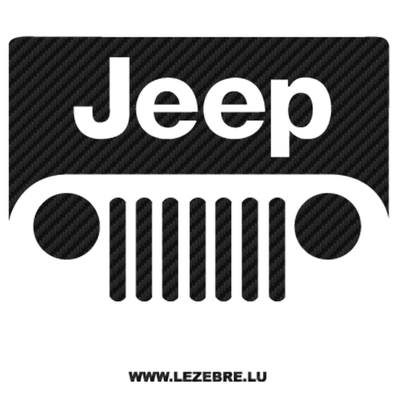 Sticker Karbon Jeep