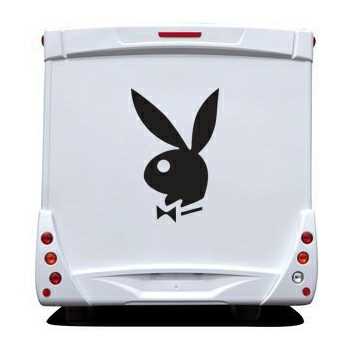 Bunny Playboy Camping Car Decal