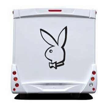 Playboy Playmates Bunny Camping Car Decal