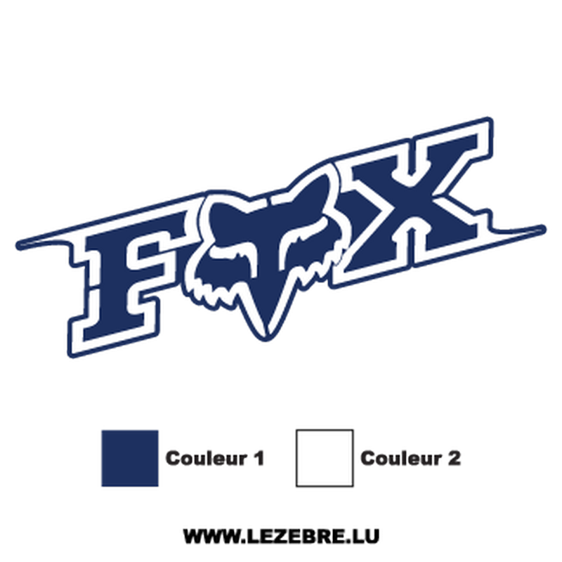 Sticker Fox Head 3
