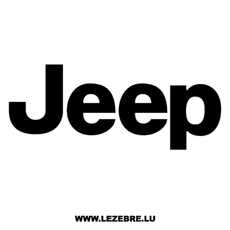 Sticker Jeep Logo