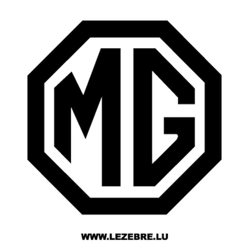 Sticker MG Logo