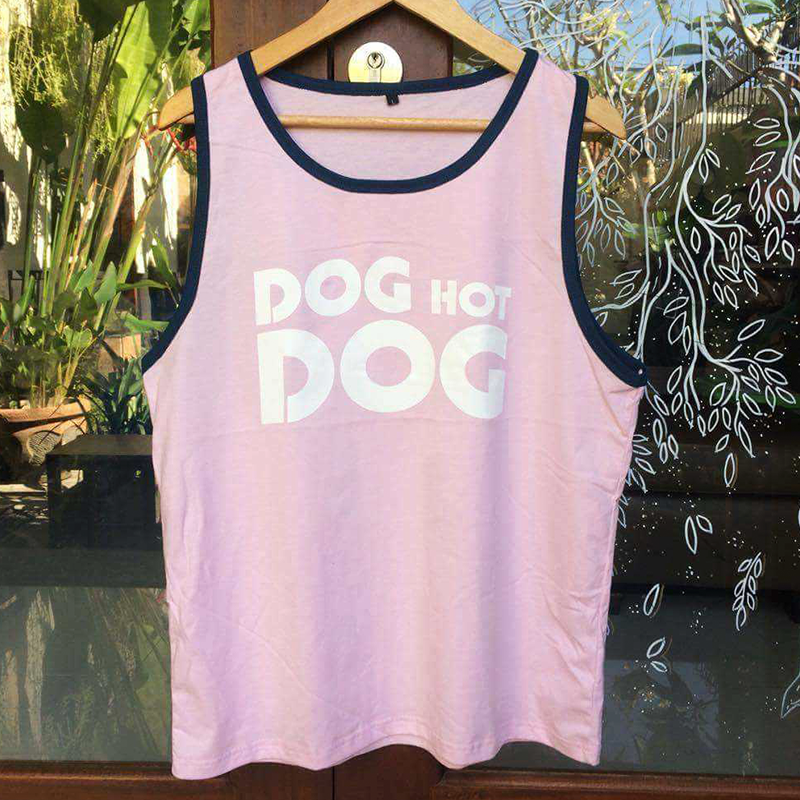 Dog Hot Dog Sleeveless shirt