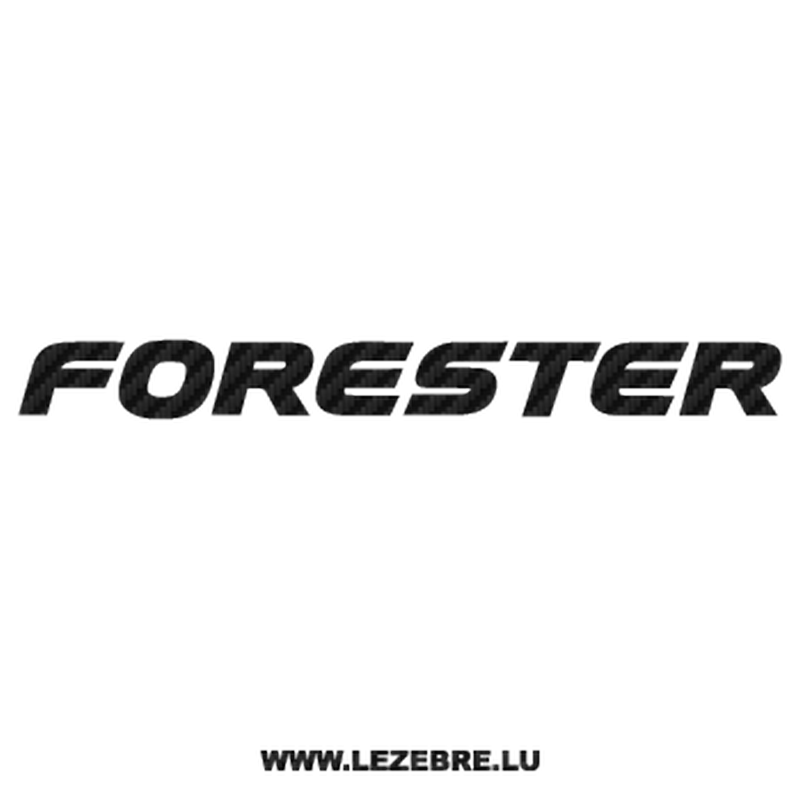 Subaru Forester Carbon Decal