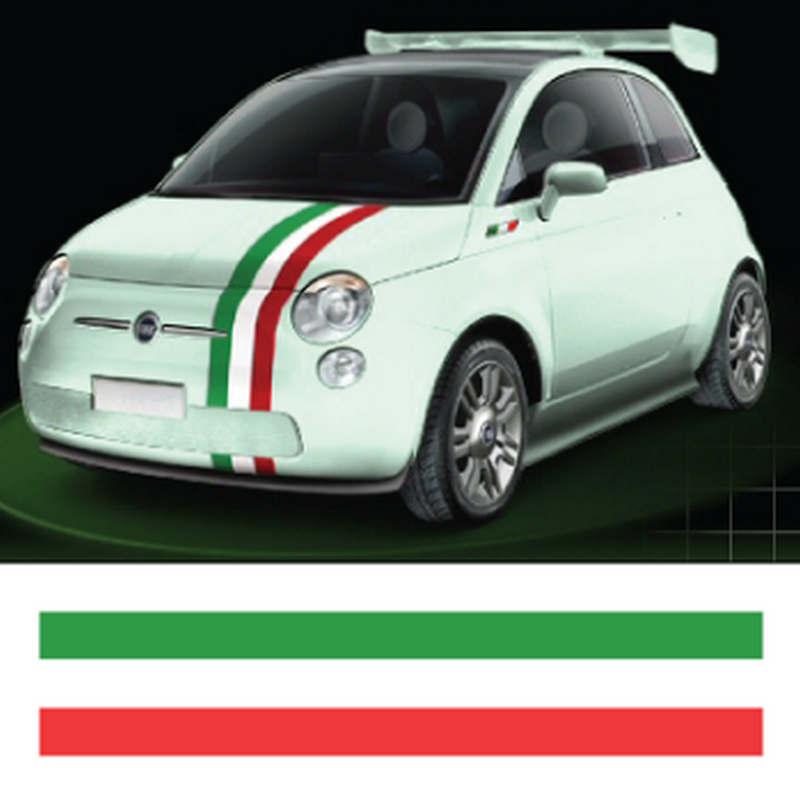 Sticker Banden Auto Flagge Italien
