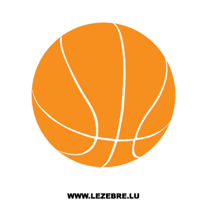 Basketball Ball  Decal