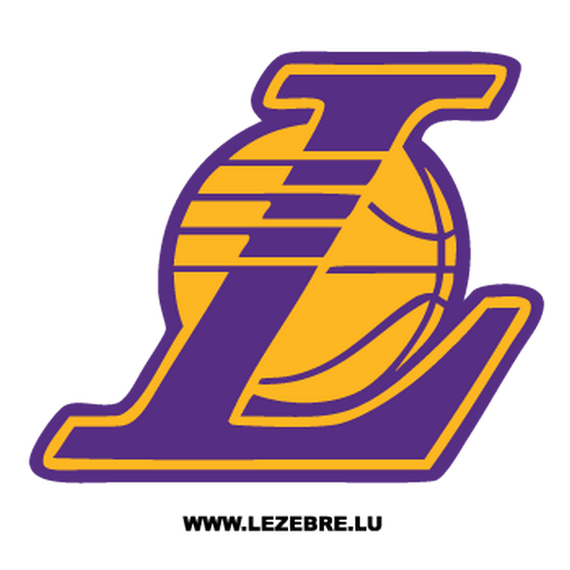 Los Angeles Lakers Logo Sticker 2