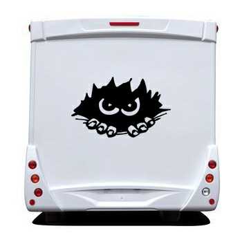 Sticker Camping Car Yeux Tuning