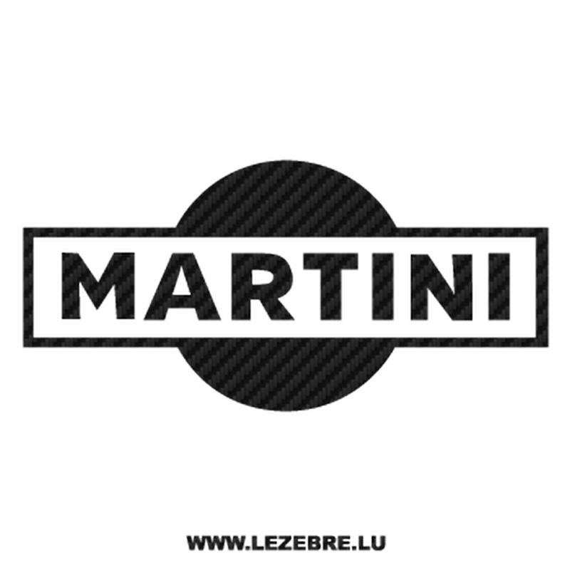 Martini Carbon Decal