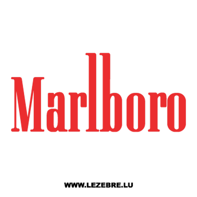 Marlboro Logo Decal 3