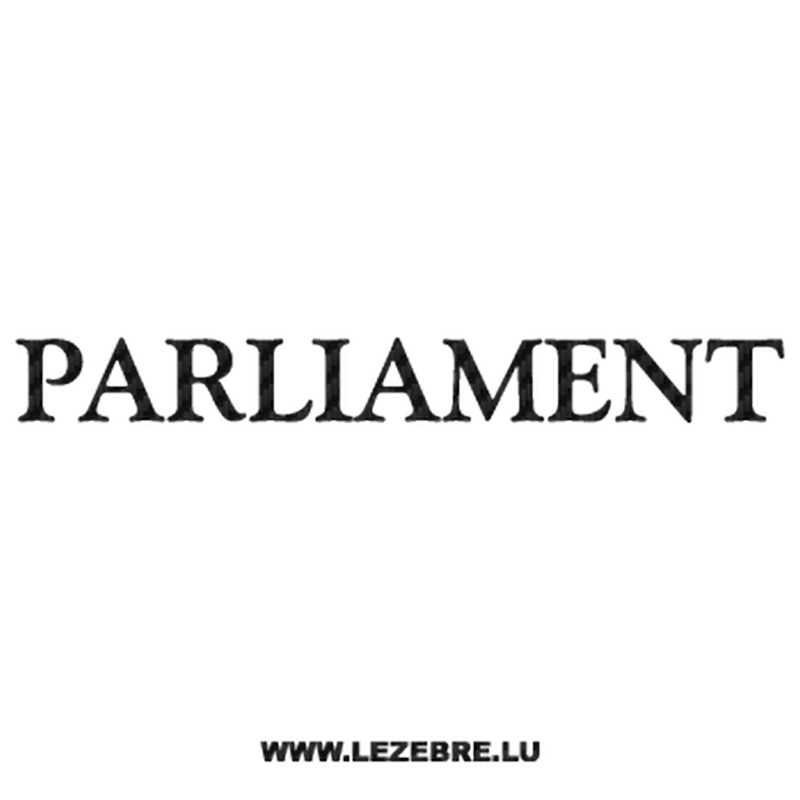 Parliament Carbon Decal