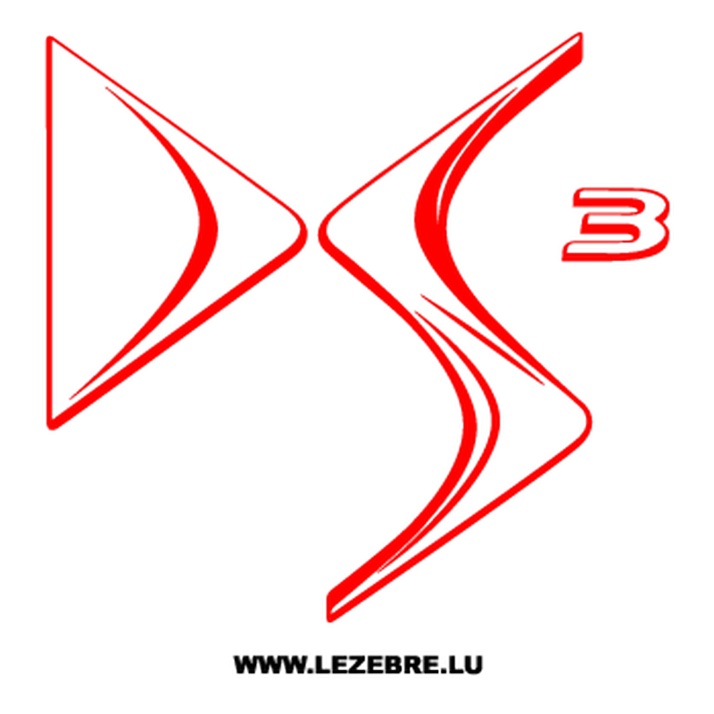 Sticker Citroën DS3 Logo