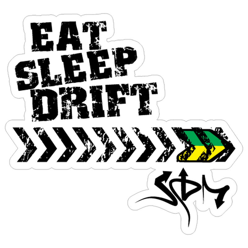 EAT Sleep Drift 1 ADESIVI JDM 