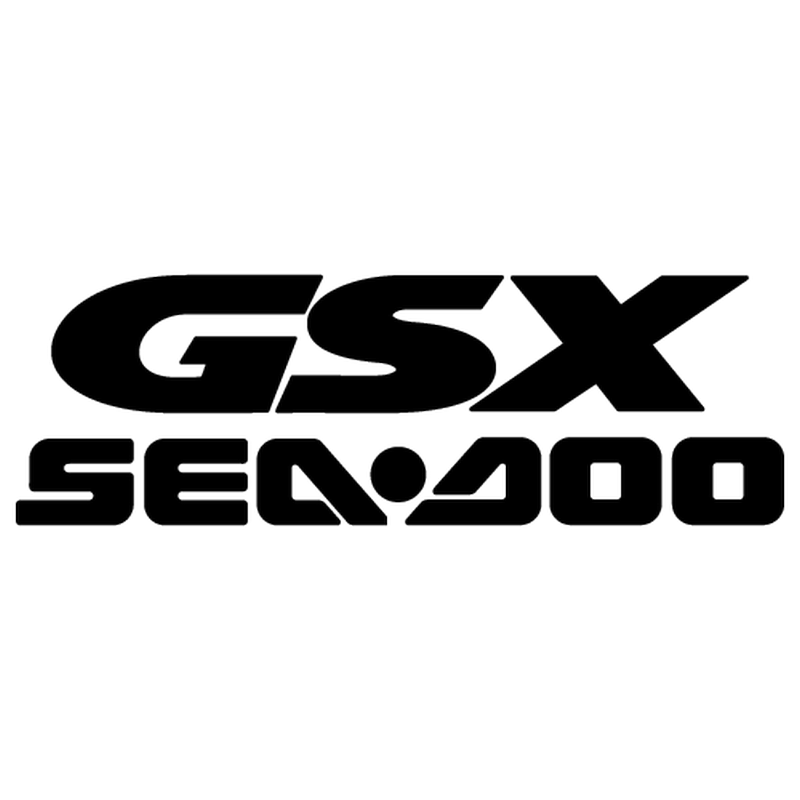 Sea Doo GSX logo decal