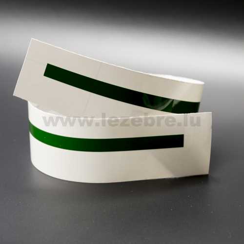 Pine green rim sticker roll
