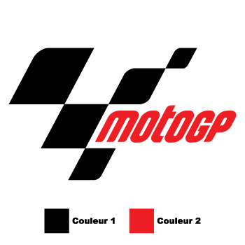 Sticker Moto GP Nouveau Logo