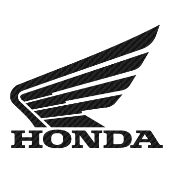 Honda Logo Carbon Decal