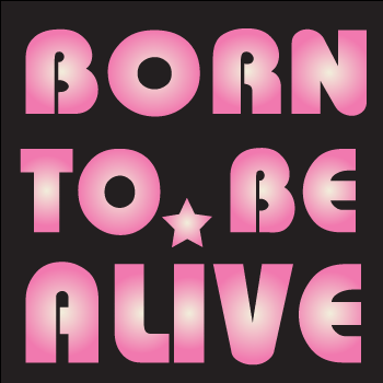 Tee shirt Disco - Born To Be Alive