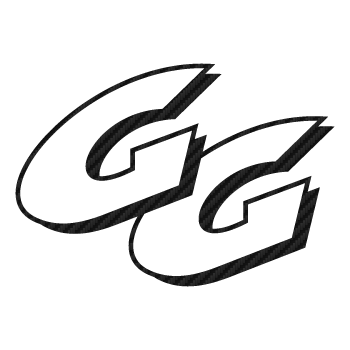 Sticker Carbone GAS-GAS GG Logo