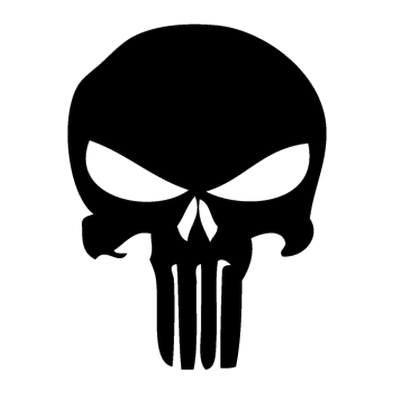 Punisher Camping Car Decal