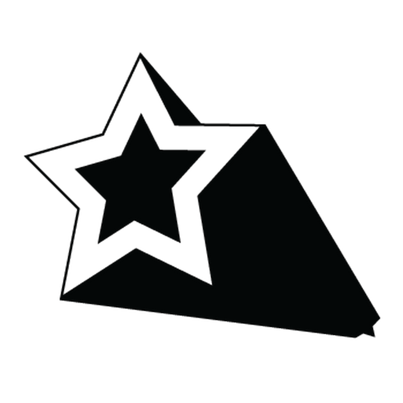 Star 3D Effect Camping Car Decal 3