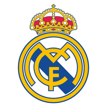 Sticker Real Madrid logo couleur