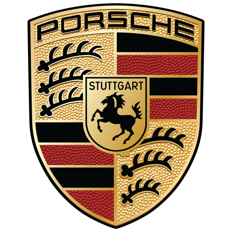 Porsche Logo Sticker