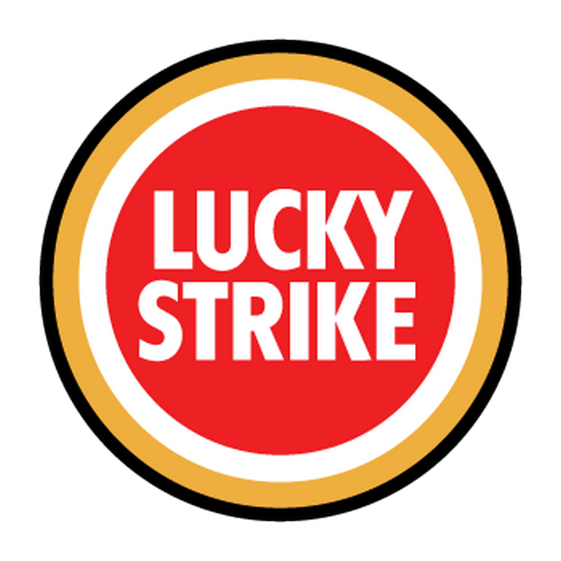 Lucky Streik Motorrad Sponsor Grafik Aufkleber X 2PCS 