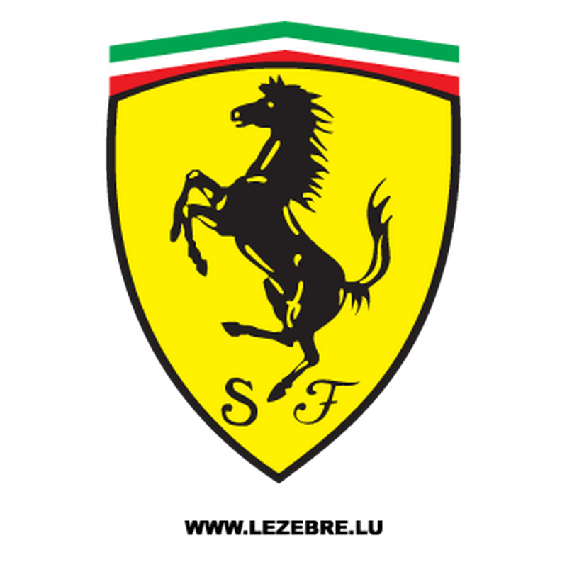 Ferrari Logo Decal 4