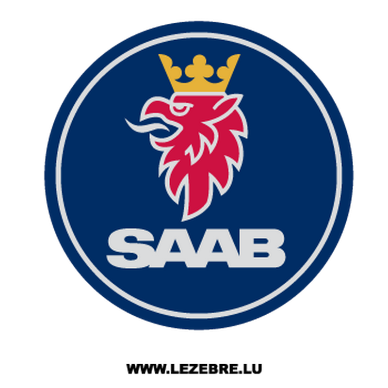 Saab Car Auto Vinyl Sticker Decal