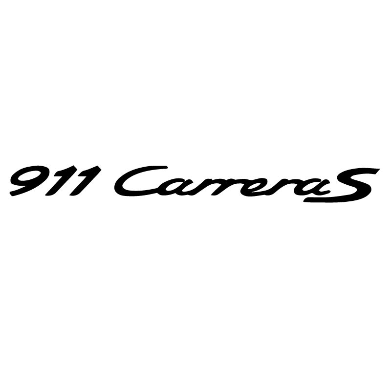 5 Carrera Logo Aufkleber neu 